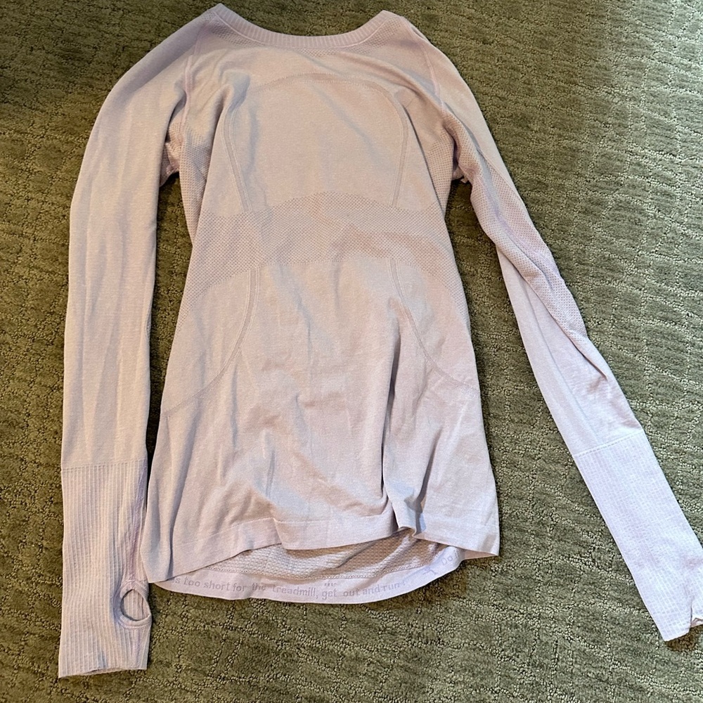 Like New Lavender Lululemon Swiftly